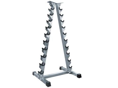 RACK PARA MANCUERNAS EN VINILO Y NEOPRENO (PIRÁMIDE)