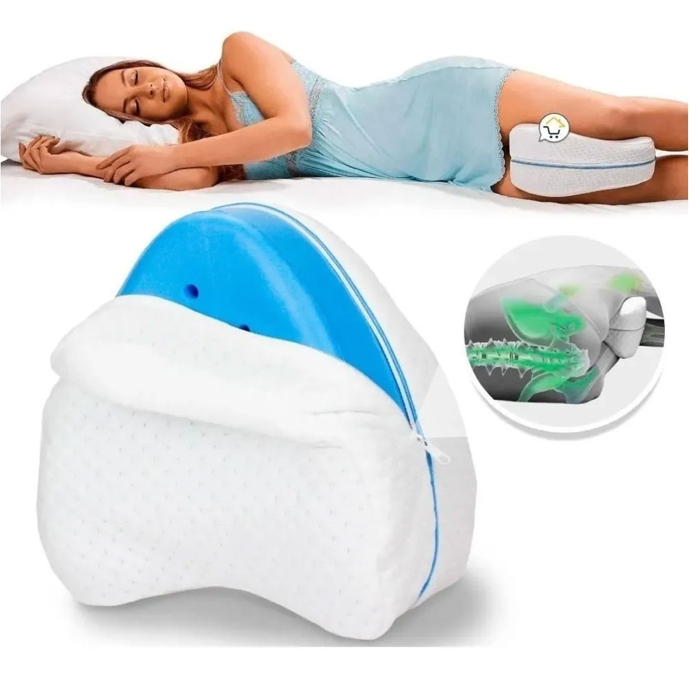 Almohada espuma viscoelástica para piernas, almohada cuña forma de U para  mujeres embarazadas, almohada rodillas, almohada para pies, cómoda y alivia  la presión, almohada para piernas adecuada para espalda, caderas, piernas y