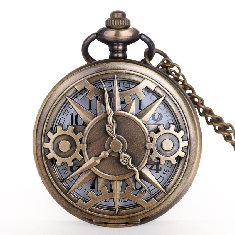 Reloj De Bolsillo Engranage Vintage