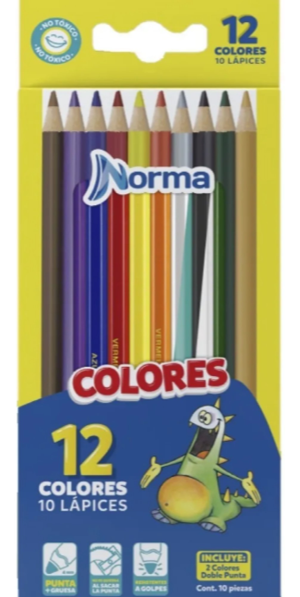 Colores Norma Premium X 15 Unidades 