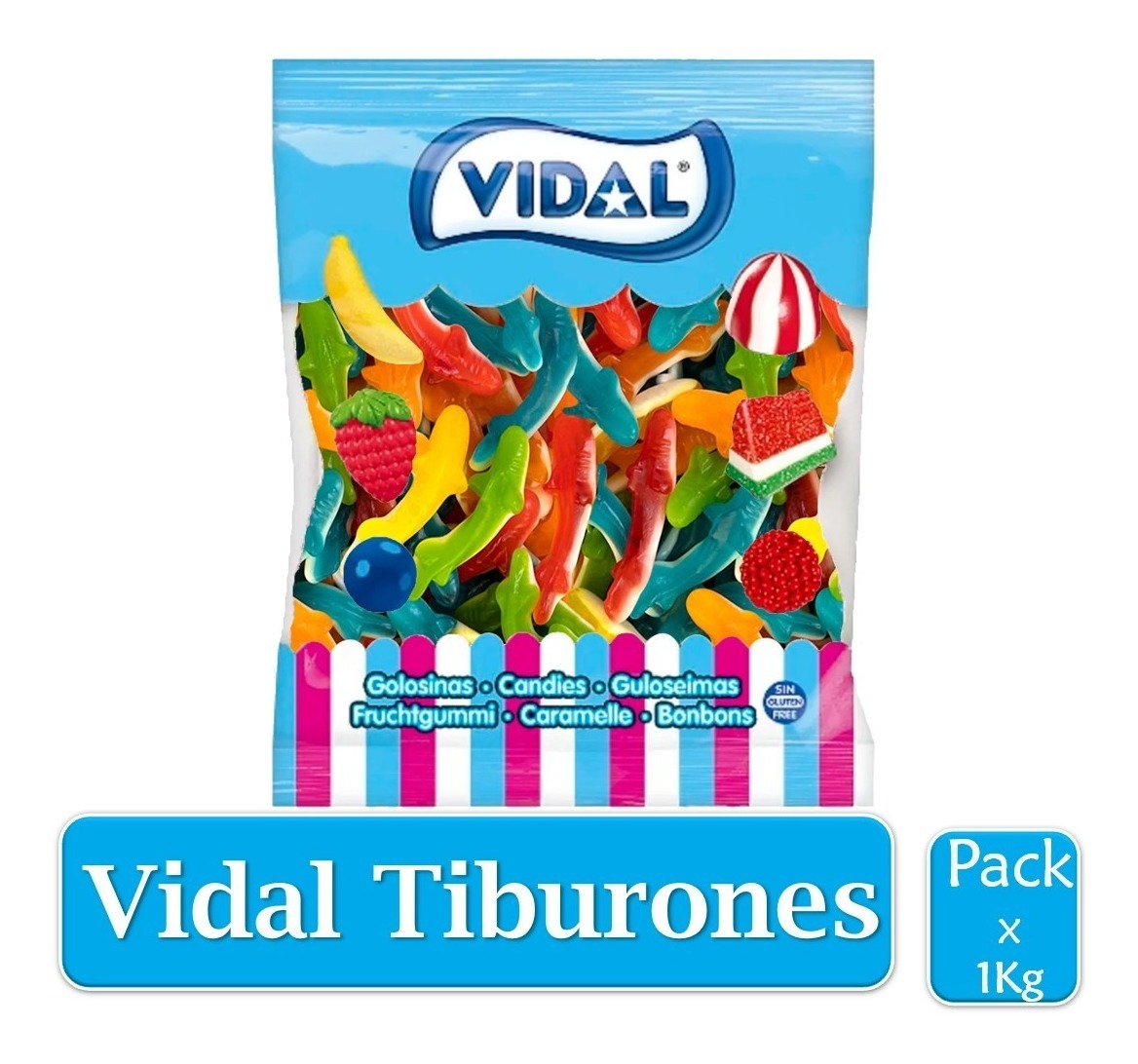Gomitas Tiburones Vidal Kilo