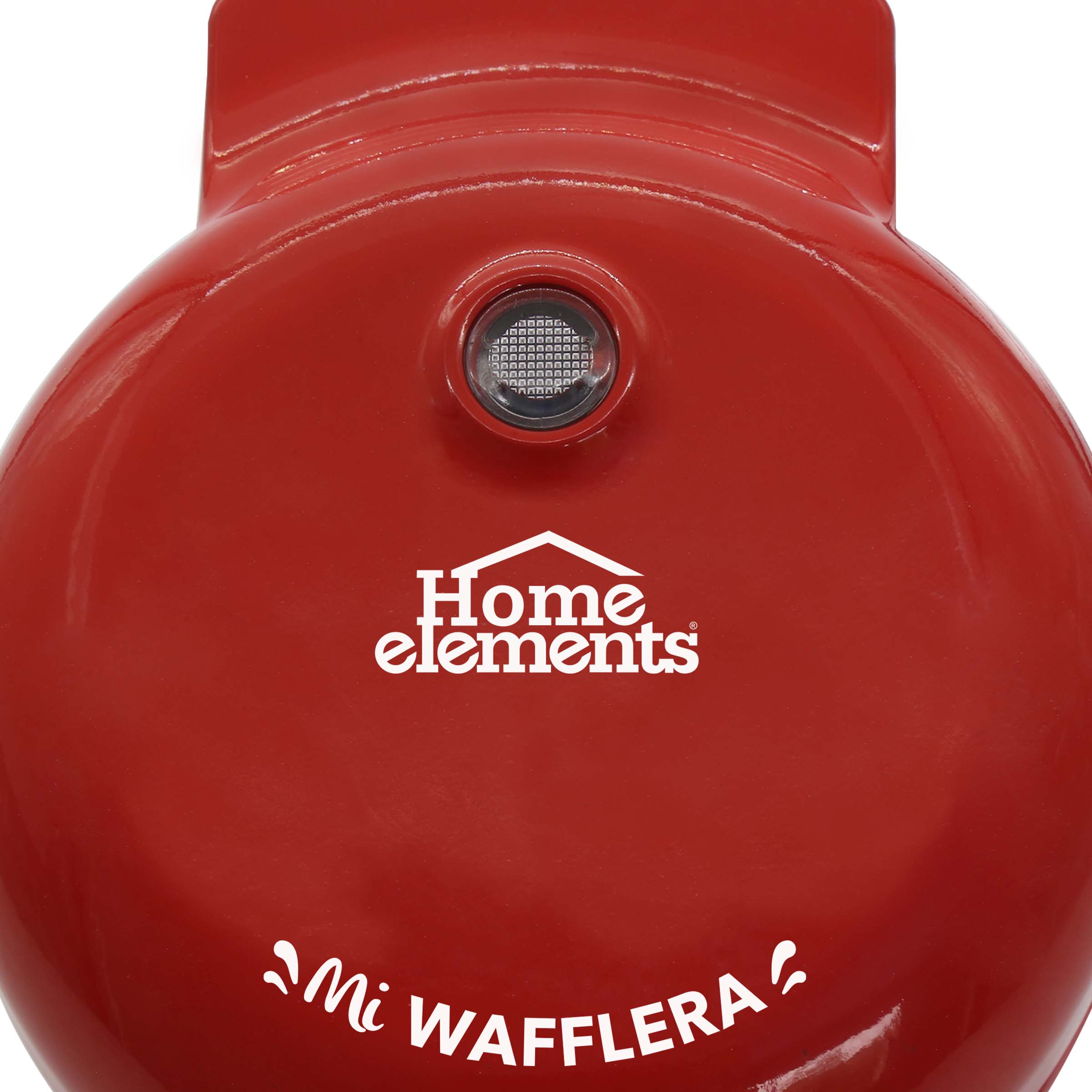 Wafflera Roja 12 Cm Antiadherente Home Elements