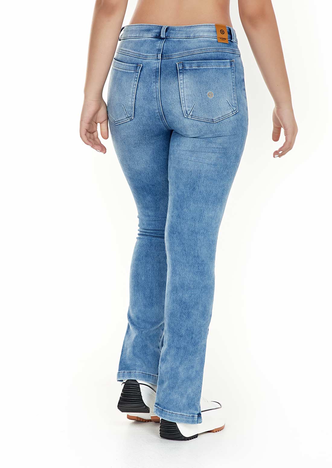 Jeans tiro alto online para niñas