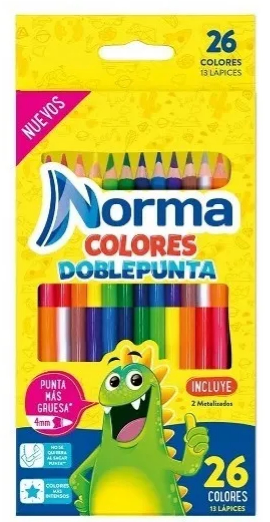 Colores Norma Premium X 15 Unidades 