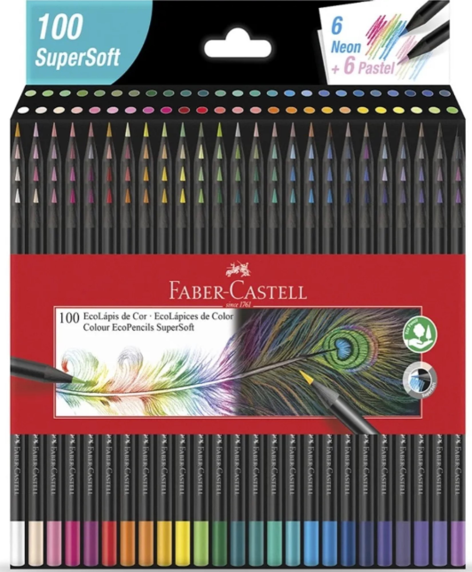 Colores  SUPERSOFT X 100 FABER CASTELL