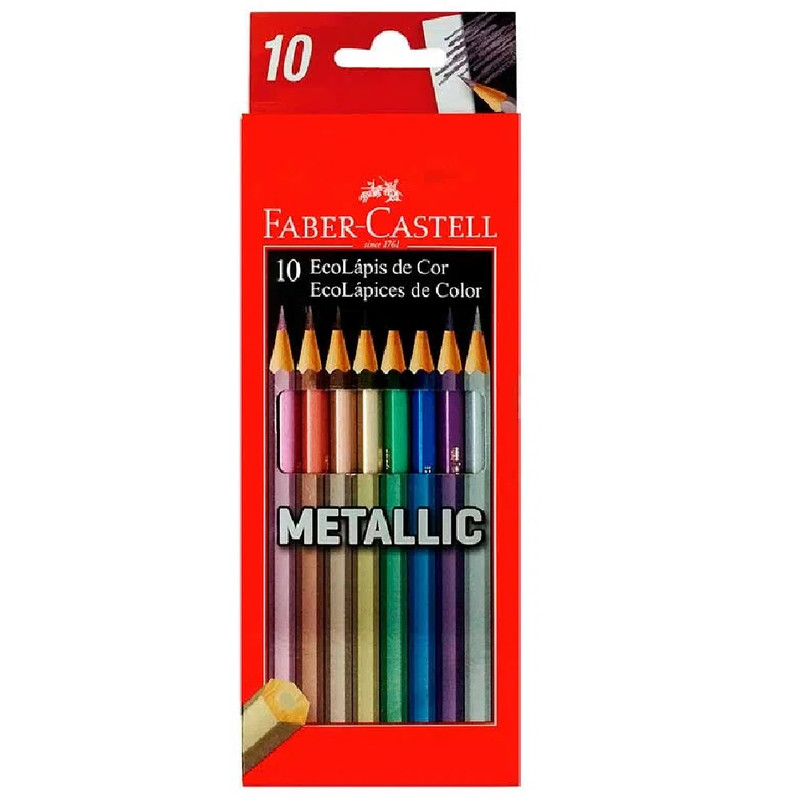 Color Faber Castell Metallic X10 Unidades