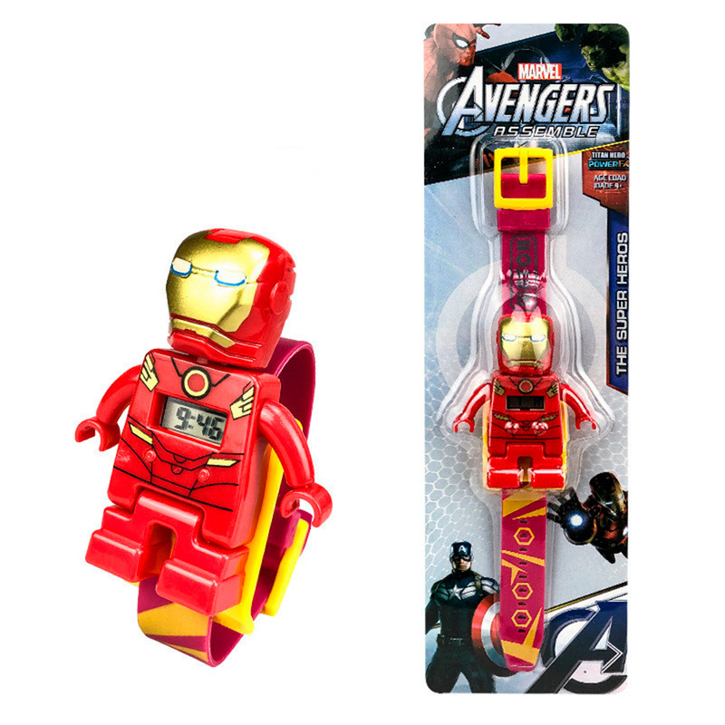 Reloj Iron Man Avenger Figura Digital