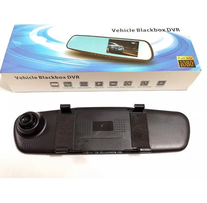 Cámara Para Carro Dvr Con Wifi Frontal y de Reversa