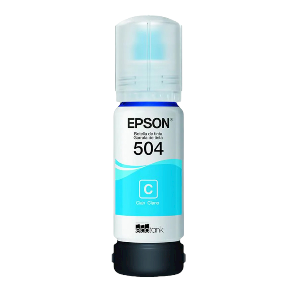 Tinta Epson T504 Cian - 65ml