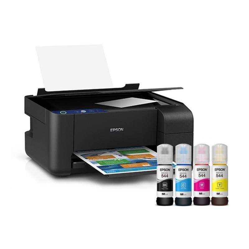 Impresora Multifuncional Epson L3210 Tinta Continua