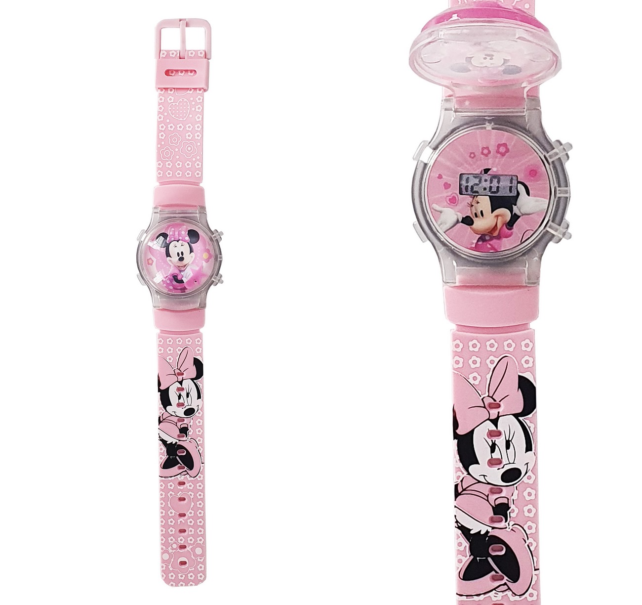 Reloj Niñas Digital Luces Tapa Infantil Muñeca Lol 3d Luegopago