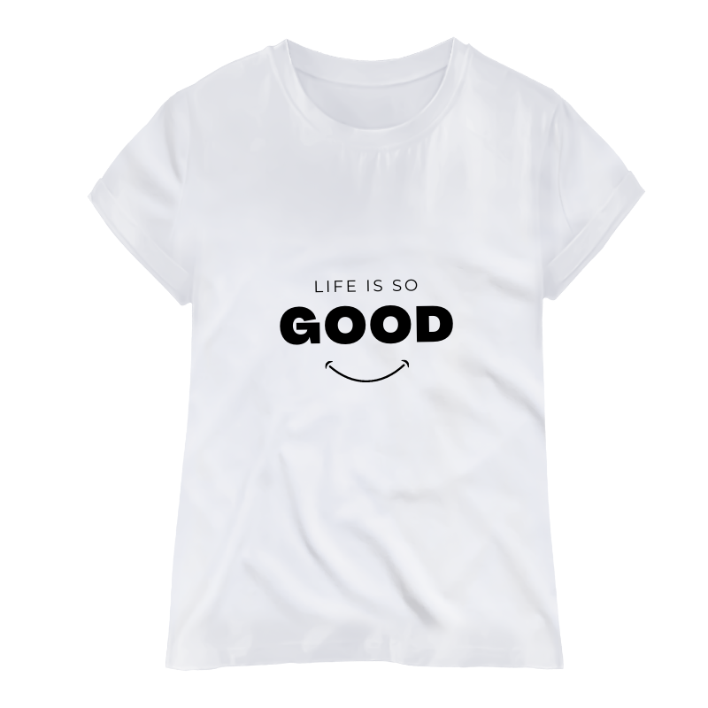 Camiseta Good Blanca - T-shirt