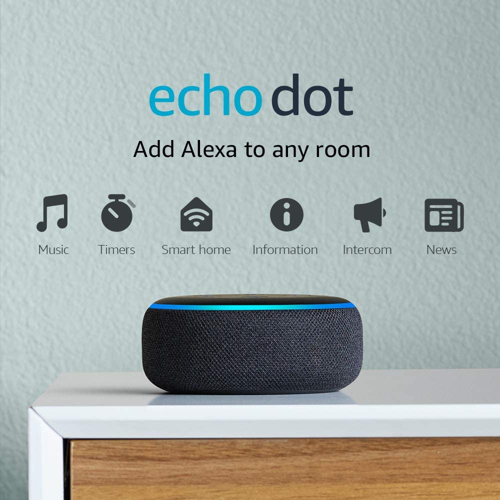 Desventaja Ciencias Sociales Fonética Echo Dot 3 Amazon Alexa Altavoz Inteligente - Luegopago