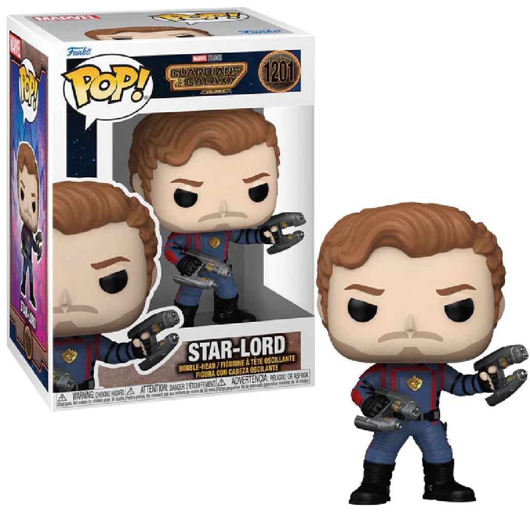 Funko Pop Marvel Guardians Of The Galaxy V3 - Star-lord 1201