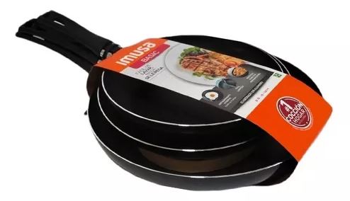 Sartén 2 asas de hierro colado de 26 cm - Sin antiadherentes de Staub