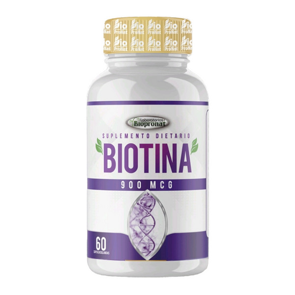 Biotina 900 Mcg X 60 Cap.