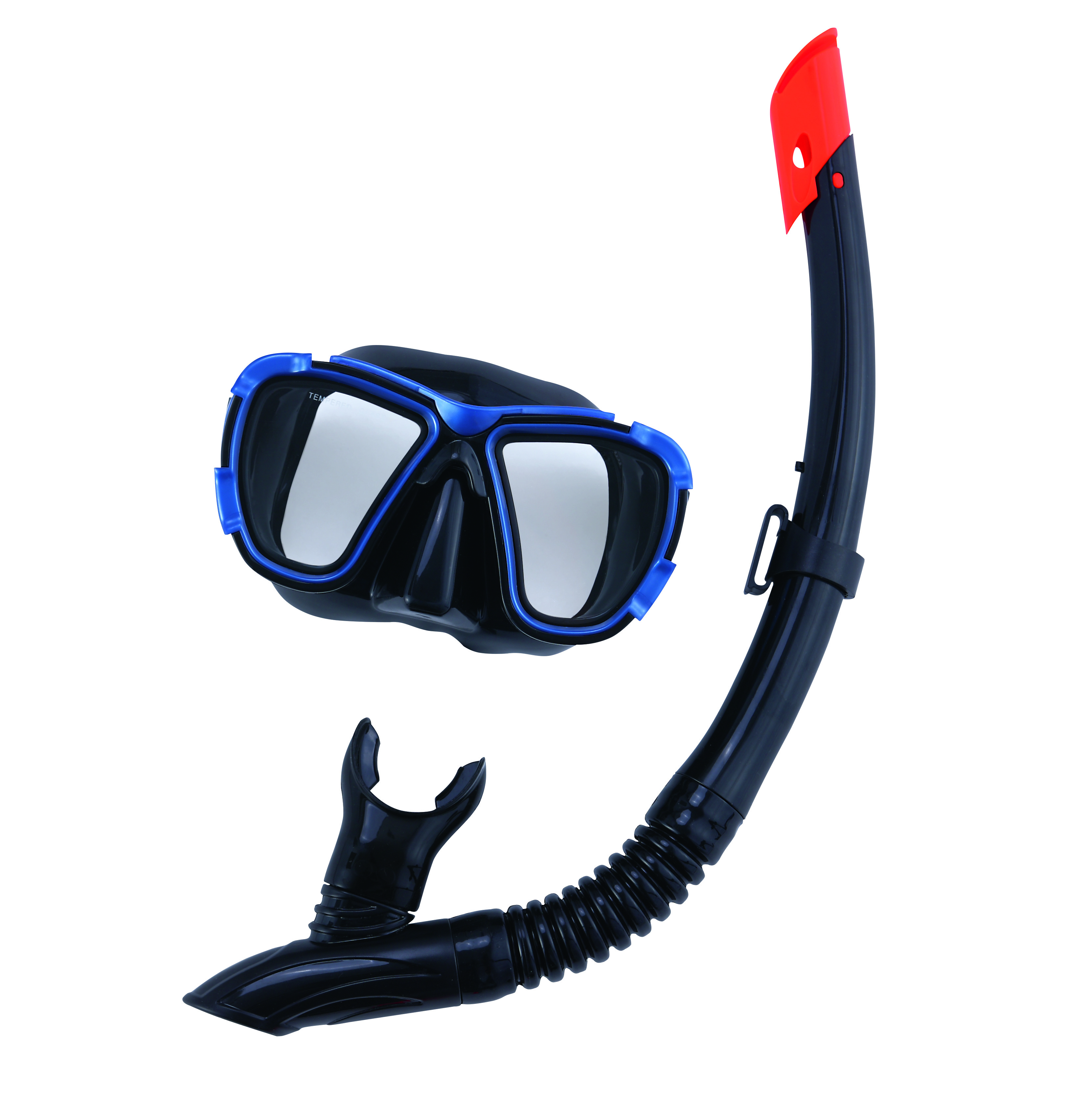 Careta Snorkel Kit Buceo Resistente Ajustable ¡ Original! Azul