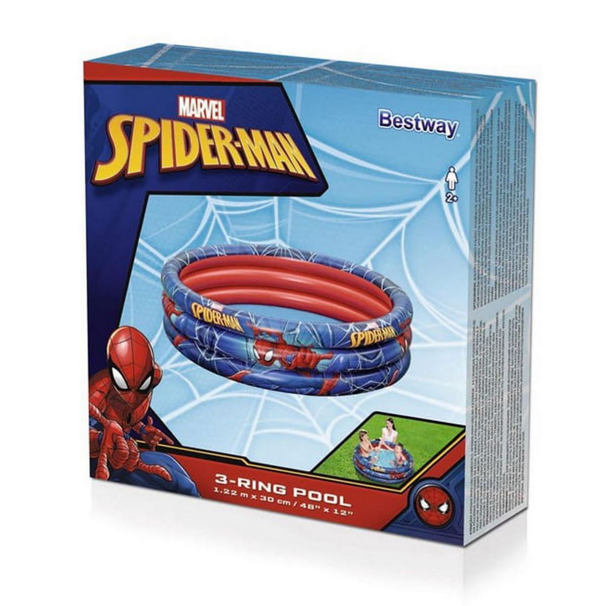 Piscina Inflable Redonda Bestway Marvel Spider-man 98018  (5)