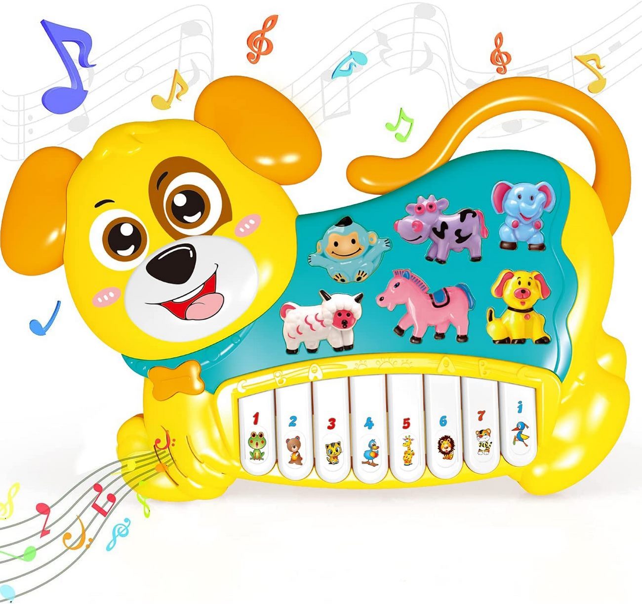 Piano Organeta Musical Bebes Niños + Baterias Juguete