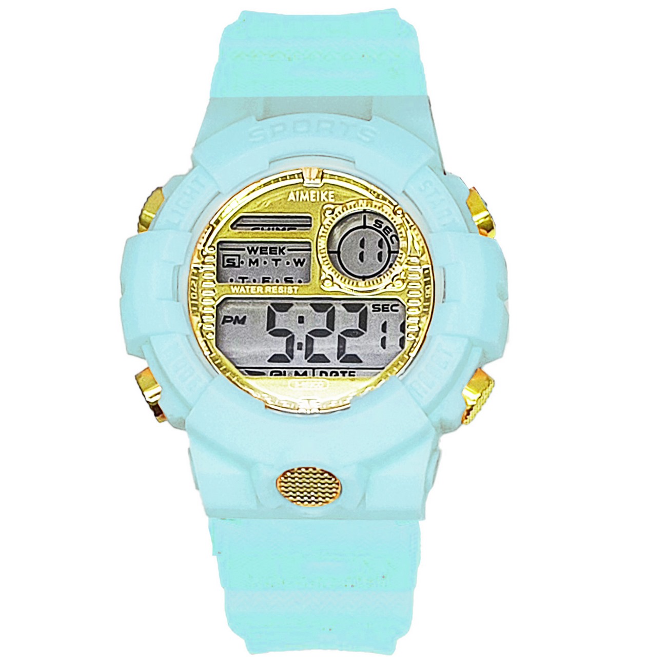 Reloj Digital Resistente Al Agua Militar Camuflado Marron + Estuche  DAYOSHOP