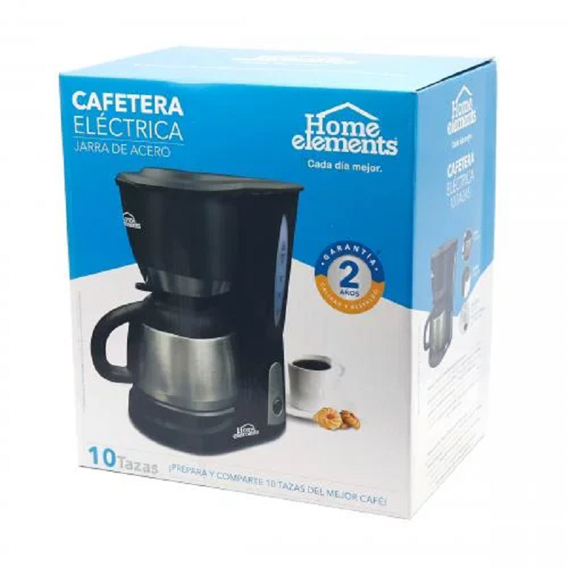 Cafetera electrica 10 tazas Home Elements - 2020 home Colombia