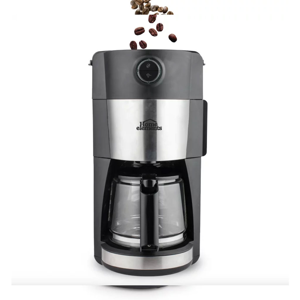 Cafetera Electrica 12 Tazas Mod He7031A Home Elements - Distrihogar