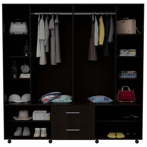 Closet Light, Beige Y Blanco, Con Dos Cajones Organizadores Y Dos  Entrepaños Para Zapatos - Luegopago