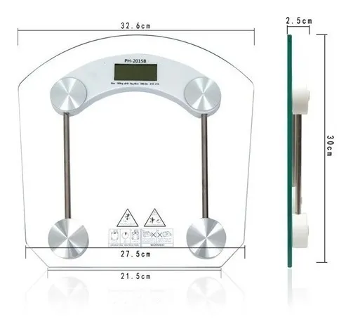 Bascula Digital Para Personas Limite De Peso 180Kg - Luegopago