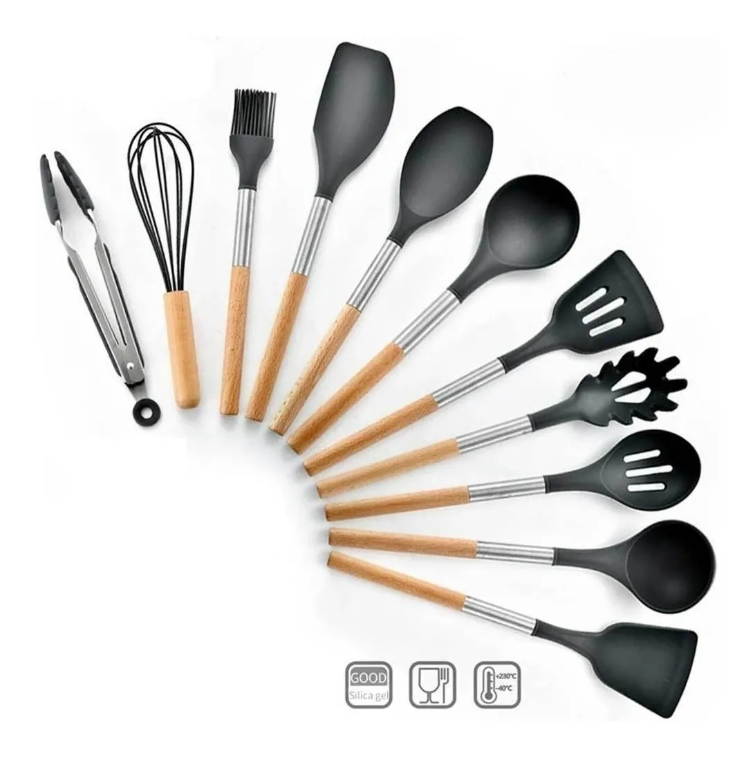 Juego Utensilios De Cocina Inca Metal Aliada L20980 - Luegopago