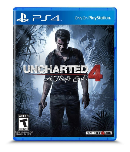Video Juego Uncharted 4: A Thief's End Standard Edition Sony PS4 Físico