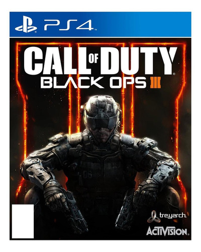 Video Juego Call of Duty: Black Ops III Standard Edition Activision PS4 Físico