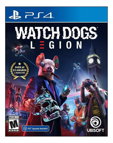 Video Juego Watch Dogs: Legion Standard Edition Ubisoft PS4 Físico 