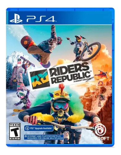 Video Juego Riders Republic Standard Edition Ubisoft PS4 Físico (1)