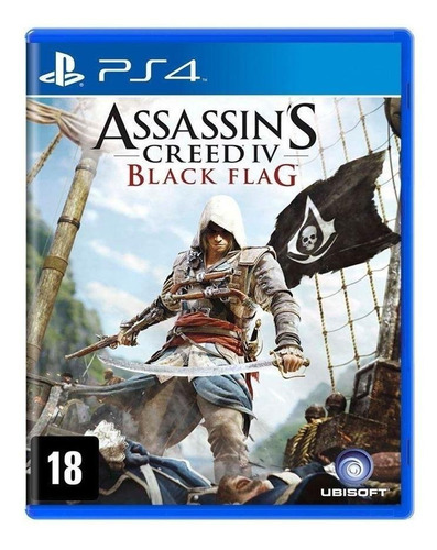 Video Juego Assassin's Creed IV Black Flag Standard Edition Ubisoft PS4 Físico
