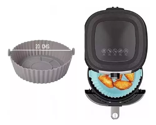 Kit 100 filtro de papel para airfryer frite com limpeza promoção