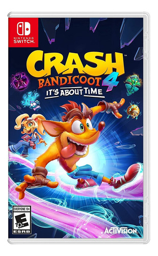 Video Juego Crash Bandicoot 4: It’s About Time Standard Edition Activision Nintendo Switch Físico