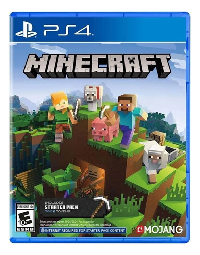 Video Juego Minecraft Standard Edition Sony PS4 Físico