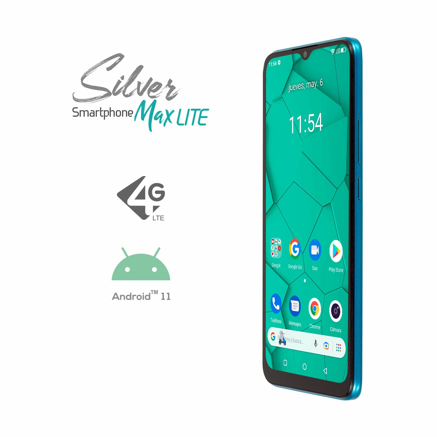 Celular KALLEY Silver Max Lite 2  2+32GB Verde (4)