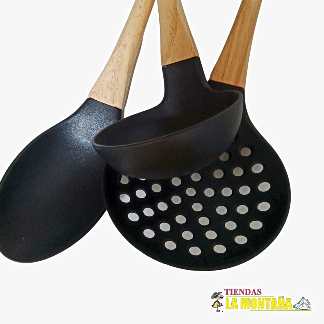 Juego Utensilios De Cocina Inca Metal Aliada L20980 - Luegopago