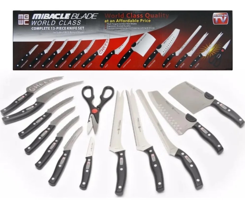 Miracle Blade World Class 13PCS knife set - AliExpress