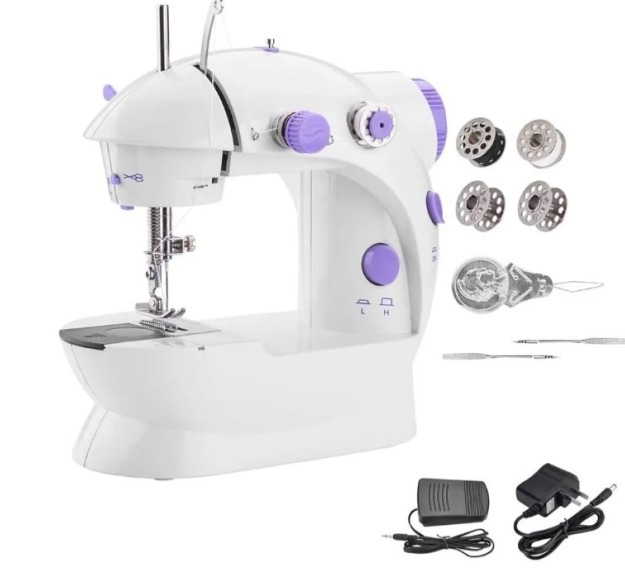 Máquina Coser Portatil Domestica Multifuncional Fhsm-505g - Luegopago