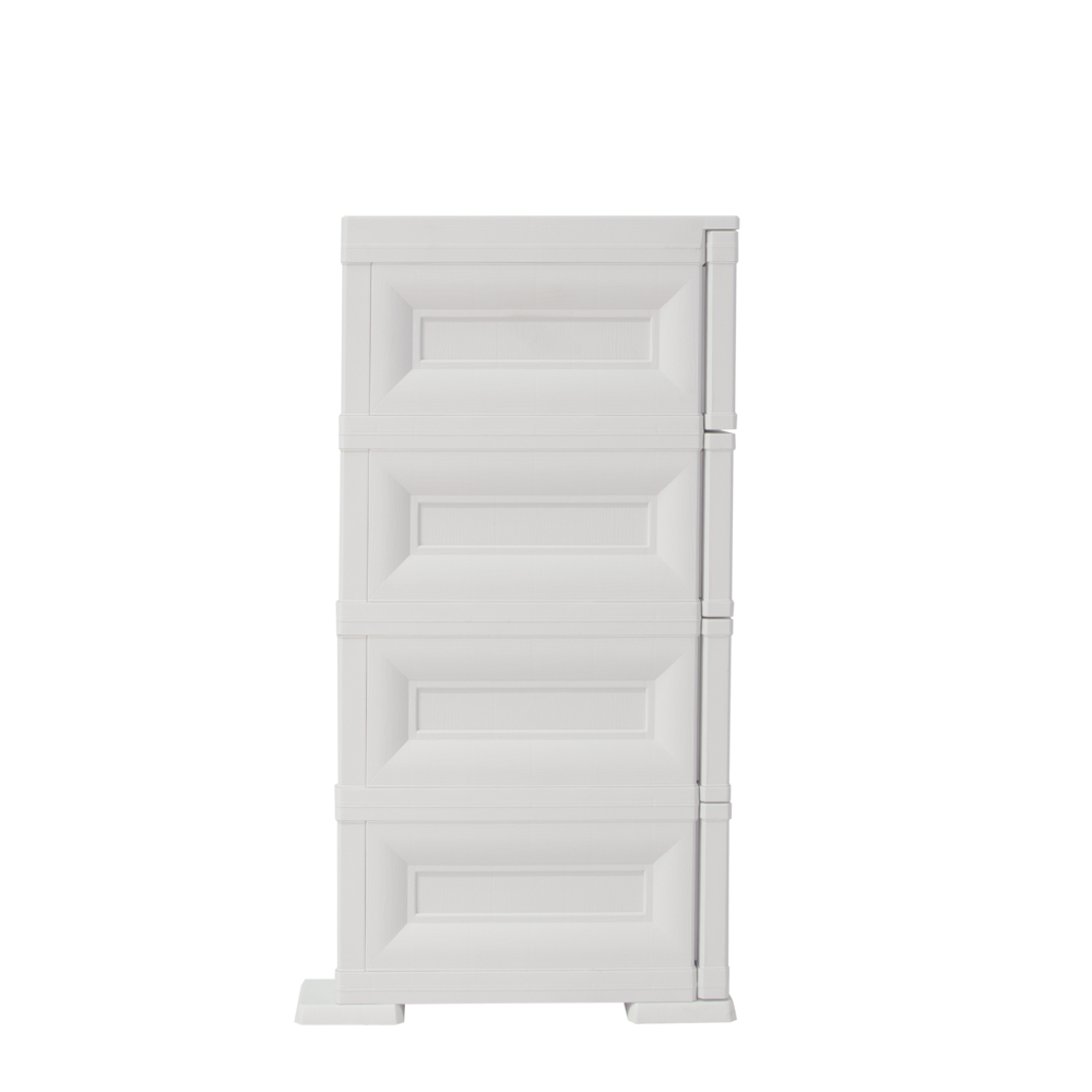 Mueble Organizador Elegance Liso Monet, Blanco Perla, con Dos