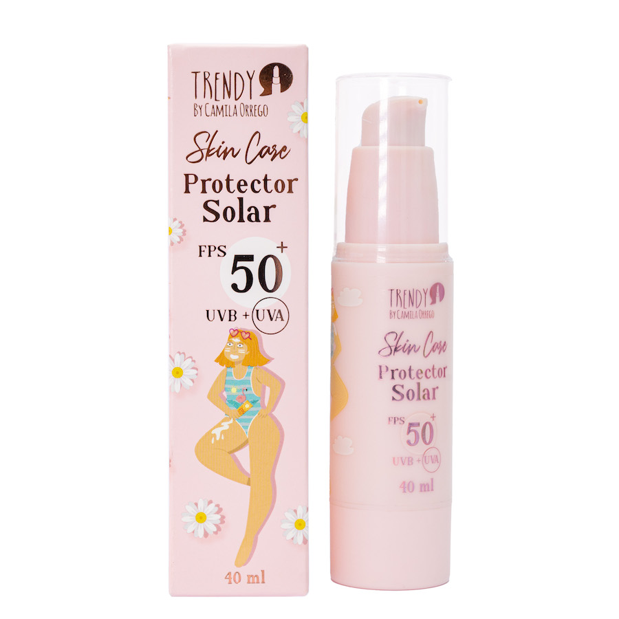 Trendy Skincare Protector Solar Facial 40ml protección 50+