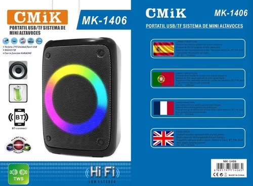 Parlante Cmik MK-1406 - Luegopago