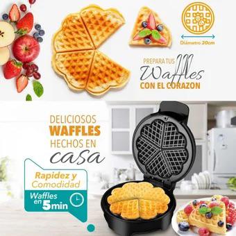 Wafflera Eléctrica - Home Elements - Waffles al instante