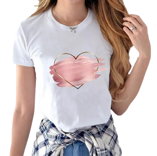 Camiseta Blanca Corazón - Copaza