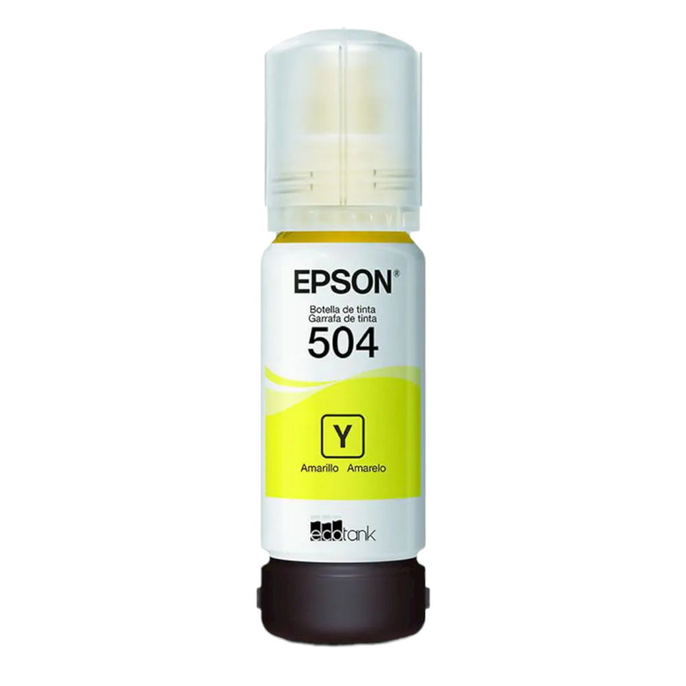 Tinta Epson T504 Yellow - 65ml